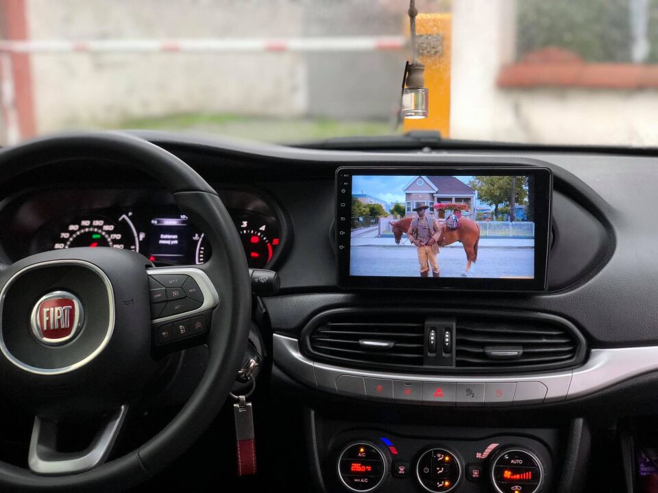 FİAT EGEA 9 INCH 6 GB RAM 128 GB HAFIZA MULTİMEDYA CARPLAY