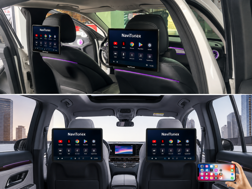 NaviTonex 10.6 '' ANDROİD KAFALIK MONİTÖRÜ