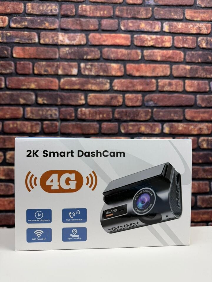 G4 Smart DashCam – 2K Ultra HD & 4G Uzaktan Canlı İzleme Özellikli Akıllı Araç Kamerası