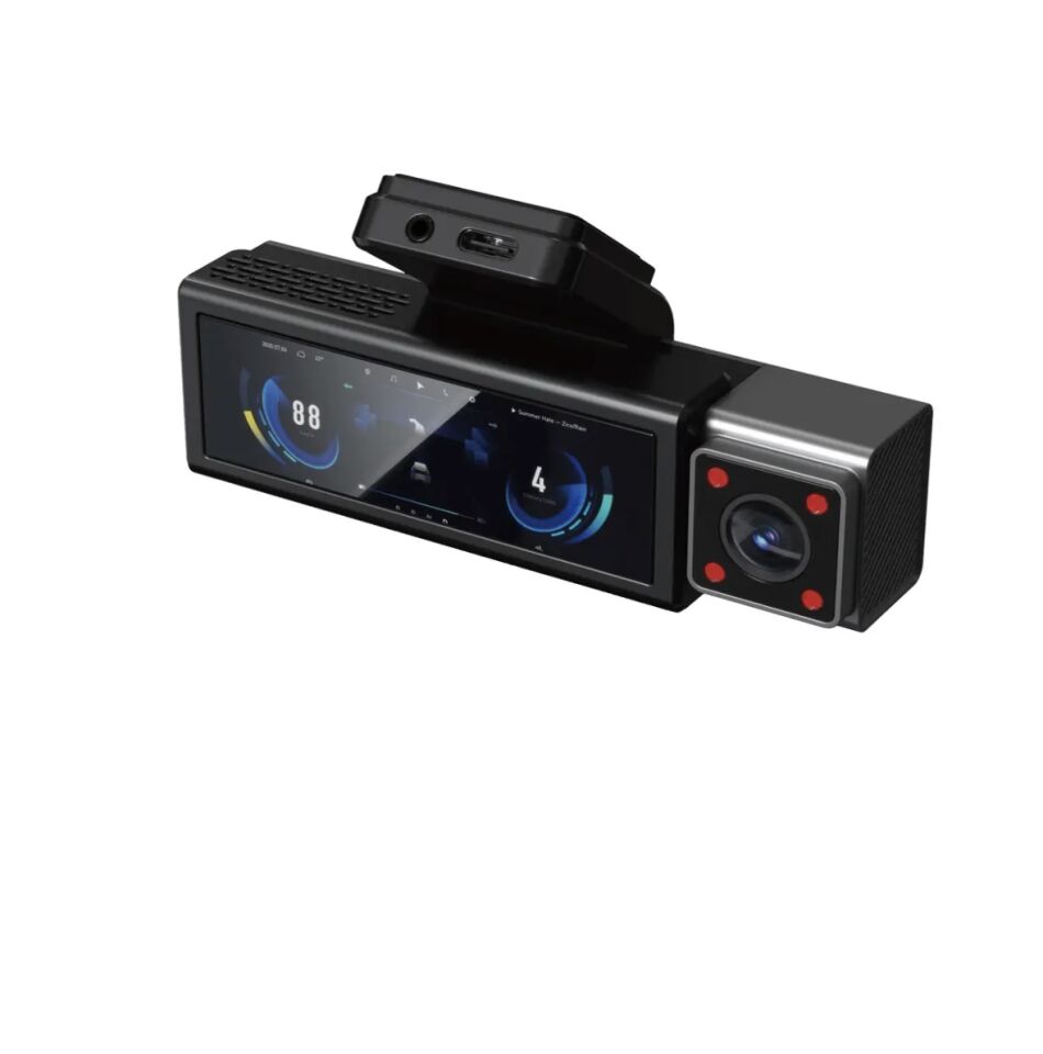 Navitonex 4K/2K/1K Araç İçi Kayıt Kamerası Ön Arka Çift Kamera Ekranlı Gece Görüşlü DVR 3.2 ekran X13