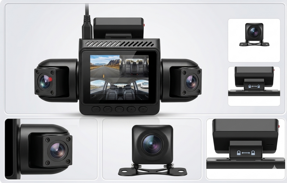 NaviTonex G115 4 Kanallı Full HD Akıllı Araç Kayıt Kamerası – Ekonomik ve Tam Kapsamlı Güvenlik