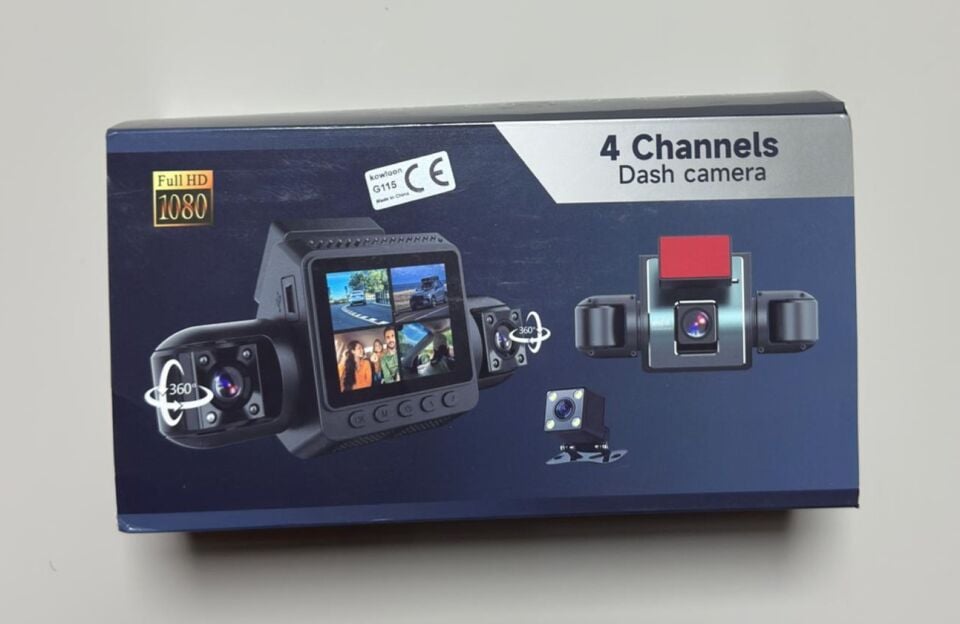 NaviTonex G115 4 Kanallı Full HD Akıllı Araç Kayıt Kamerası – Ekonomik ve Tam Kapsamlı Güvenlik