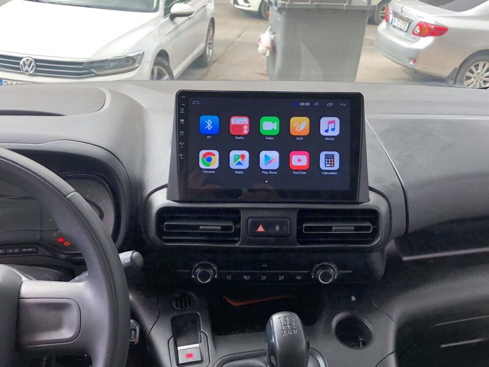 CITROEN BERLİNGO 2019-2025 Multimedya 6 GB RAM + 128 GB HAFIZA