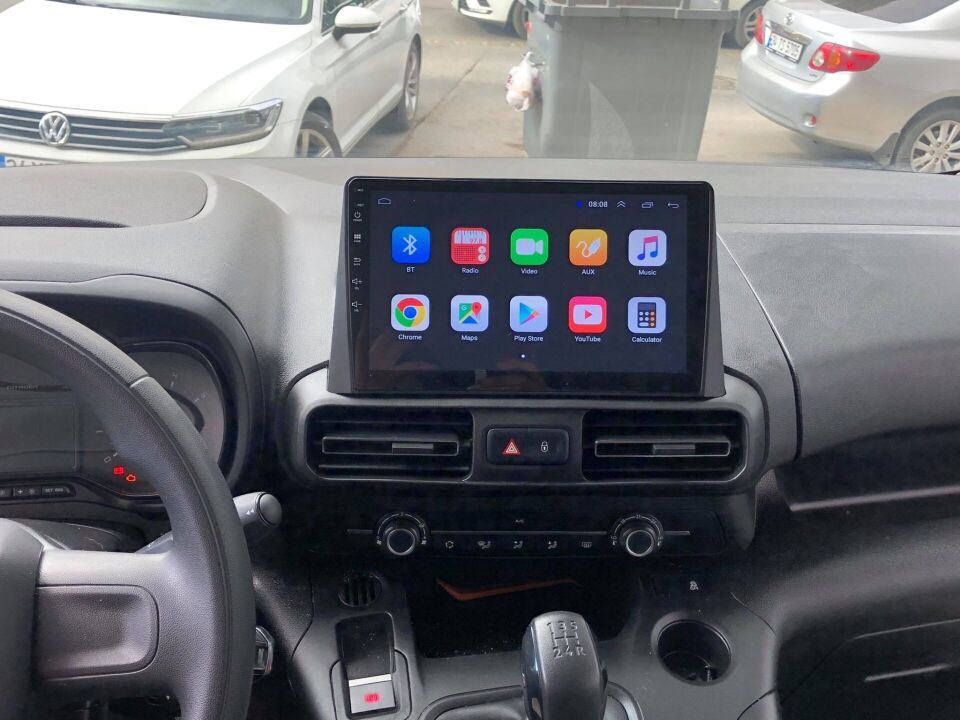CITROEN BERLİNGO 2019-2025 Multimedya 8 GB RAM + 256 GB HAFIZA