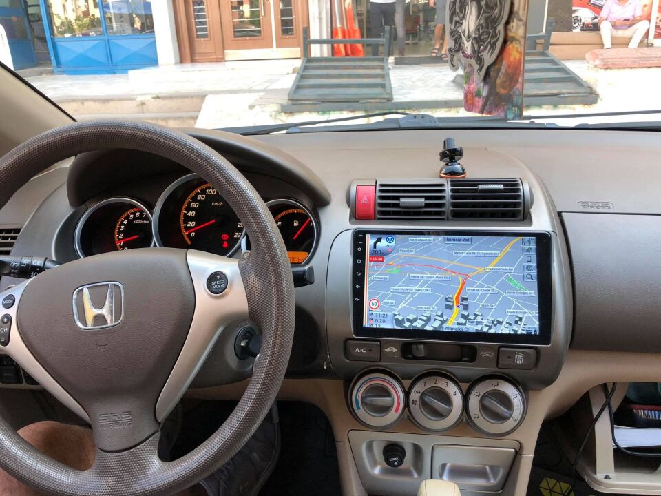 HONDA JAZZ CTİY 2022- 2008  KASA 6 GB RAM 128 GB HAFIZA MULTİMEDYA CARPLAY