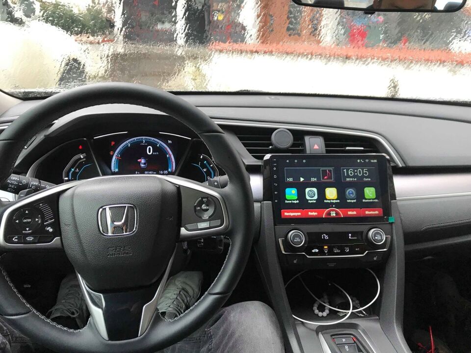 HONDA CİVİC FC5 2016 - 2021 KASA 4 GB RAM 64 GB HAFIZA MULTİMEDYA CARPLAY