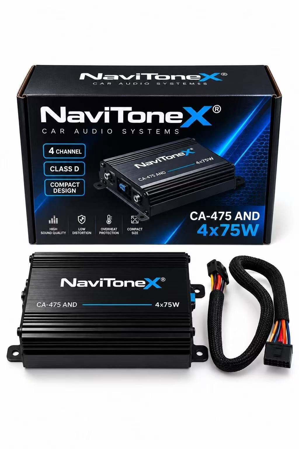 NaviTonex Android Amfi -   Android Teypler için DSP  Ses Yükseltici Amfi